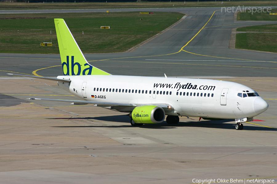 dba Boeing 737-35B (D-AGEG) | Photo 49910