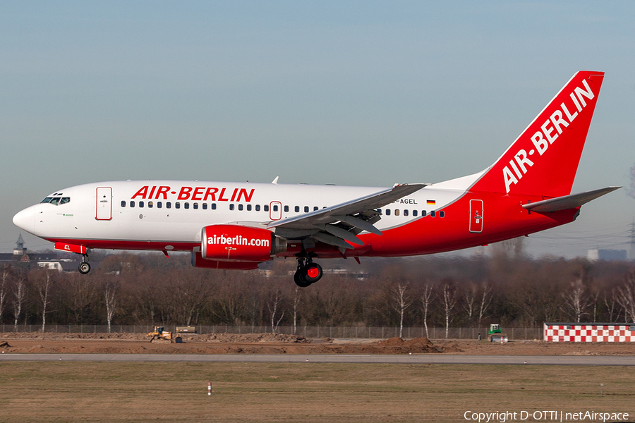 Air Berlin Boeing 737-75B (D-AGEL) | Photo 237676