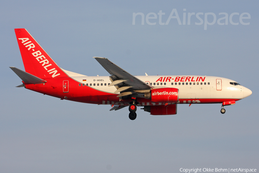 Air Berlin Boeing 737-75B (D-AGEL) | Photo 369196