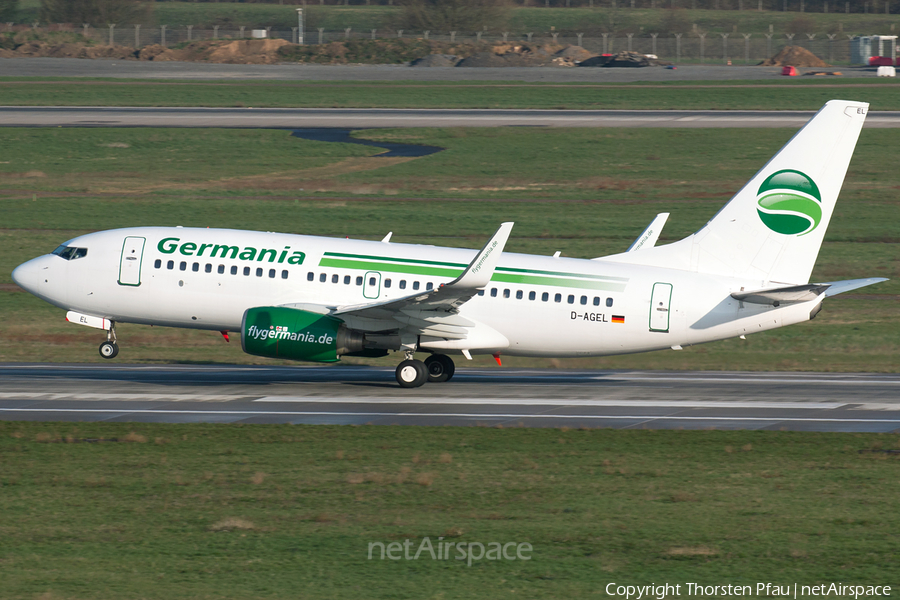 Germania Boeing 737-75B (D-AGEL) | Photo 104069