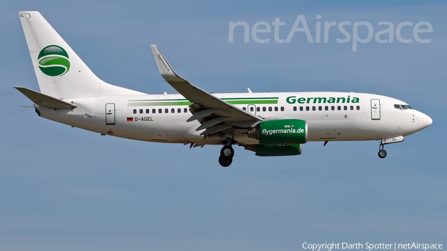 Germania Boeing 737-75B (D-AGEL) | Photo 167282