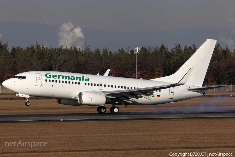 Germania Boeing 737-75B (D-AGEL) | Photo 37106