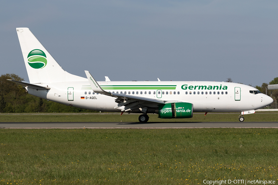 Germania Boeing 737-75B (D-AGEL) | Photo 161873