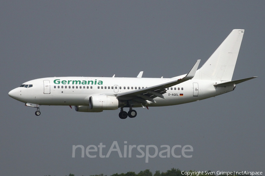 Germania Boeing 737-75B (D-AGEL) | Photo 27447