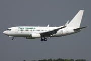 Germania Boeing 737-75B (D-AGEL) at  Hamburg - Fuhlsbuettel (Helmut Schmidt), Germany