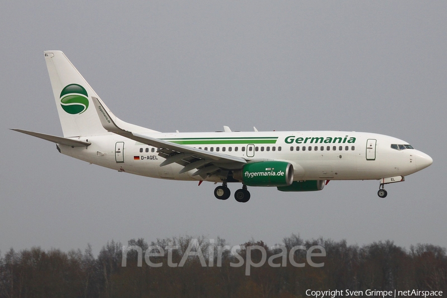 Germania Boeing 737-75B (D-AGEL) | Photo 88282