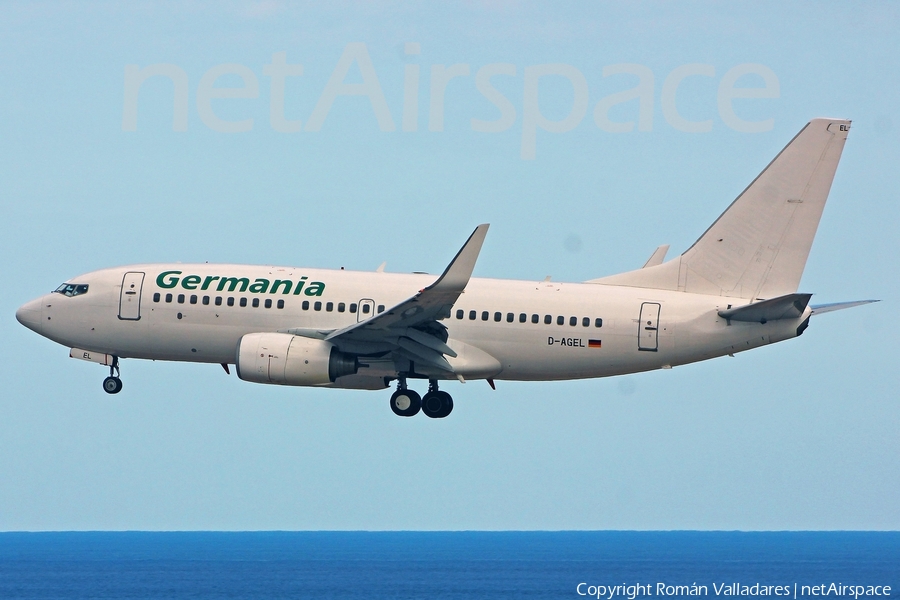 Germania Boeing 737-75B (D-AGEL) | Photo 339151