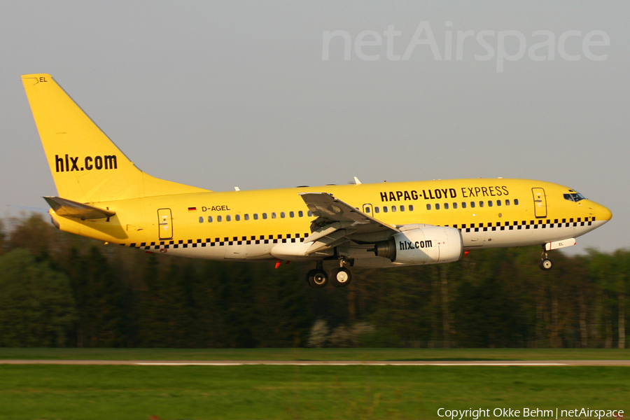 Hapag-Lloyd Express (Germania) Boeing 737-75B (D-AGEL) | Photo 72945