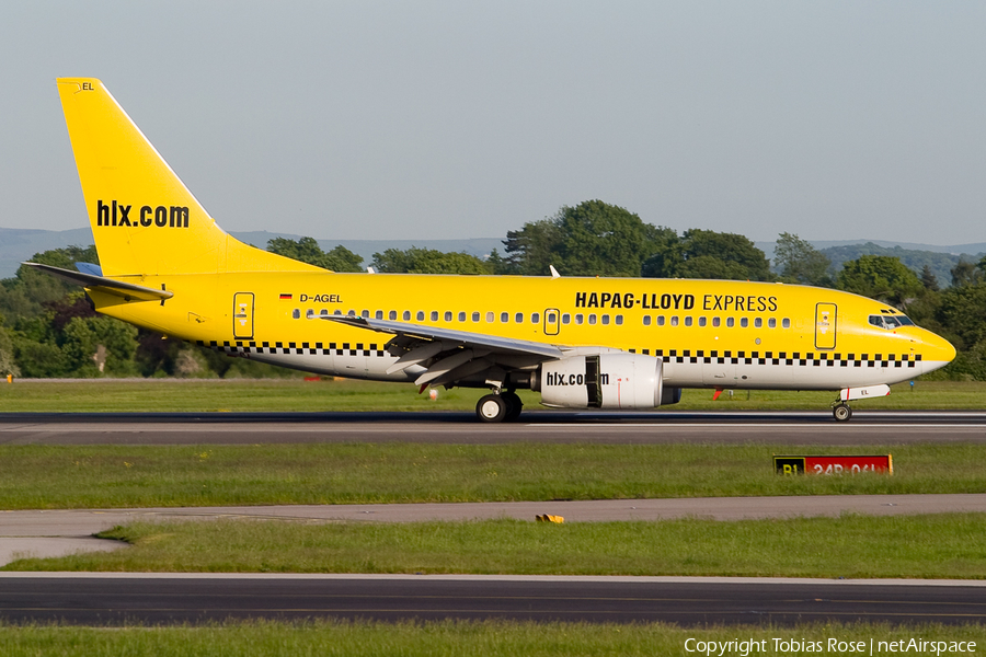 Hapag-Lloyd Express (Germania) Boeing 737-75B (D-AGEL) | Photo 304090