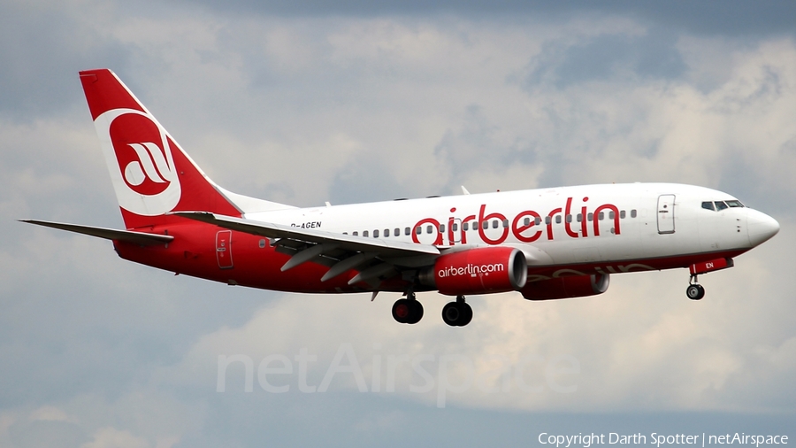 Air Berlin Boeing 737-75B (D-AGEN) | Photo 206142