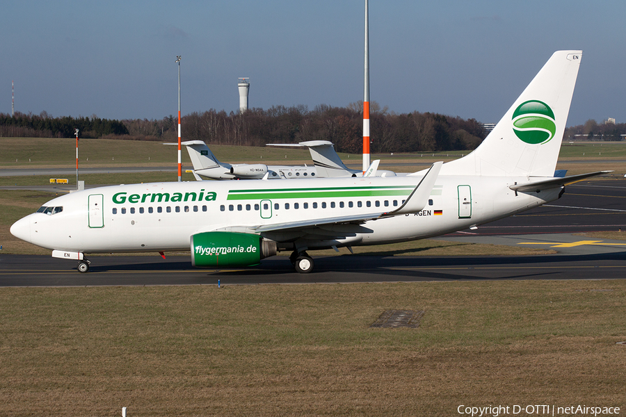 Germania Boeing 737-75B (D-AGEN) | Photo 526578