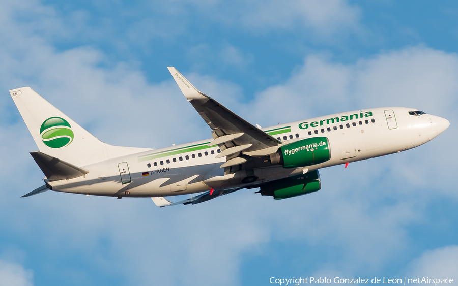 Germania Boeing 737-75B (D-AGEN) | Photo 339666