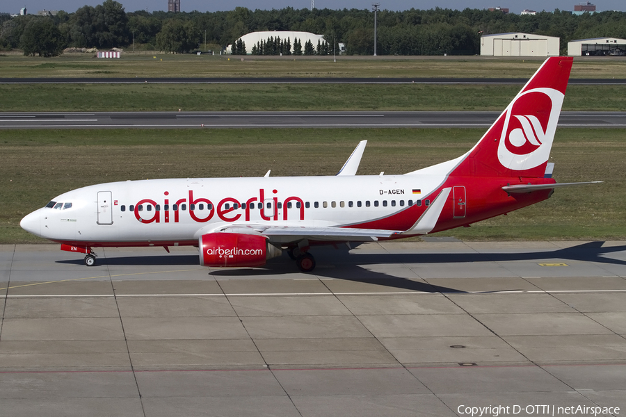 Air Berlin Boeing 737-75B (D-AGEN) | Photo 417452
