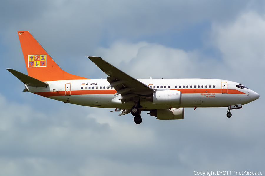 Germania Boeing 737-75B (D-AGEO) | Photo 395049