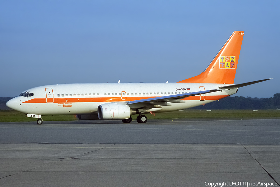 Germania Boeing 737-75B (D-AGEO) | Photo 409142