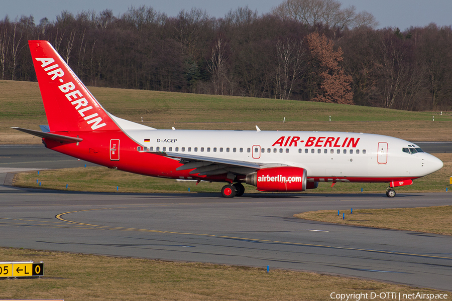 Air Berlin Boeing 737-75B (D-AGEP) | Photo 234827
