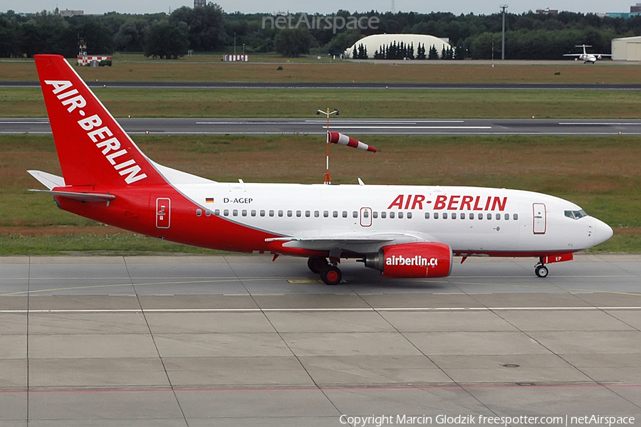 Air Berlin Boeing 737-75B (D-AGEP) | Photo 41204
