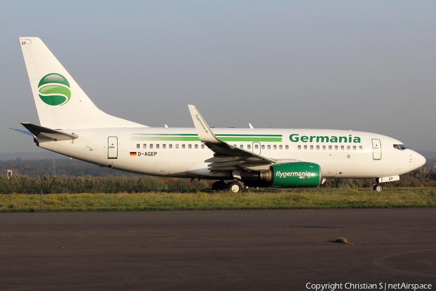 Germania Boeing 737-75B (D-AGEP) | Photo 193524