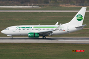 Germania Boeing 737-75B (D-AGEP) at  Dusseldorf - International, Germany