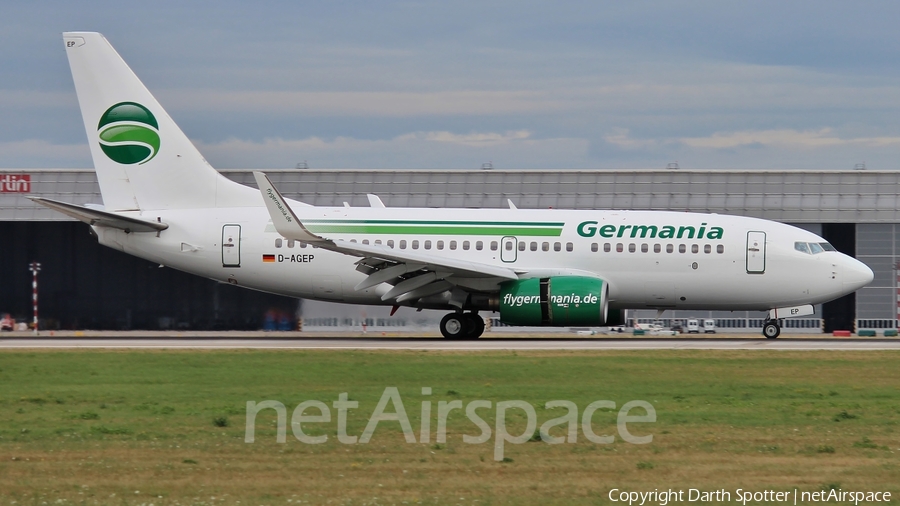 Germania Boeing 737-75B (D-AGEP) | Photo 211807