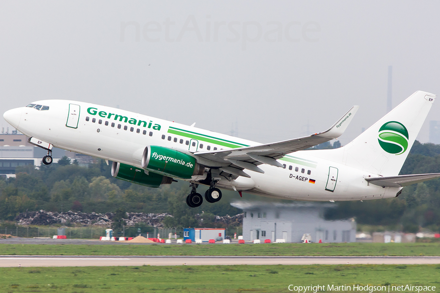 Germania Boeing 737-75B (D-AGEP) | Photo 86489