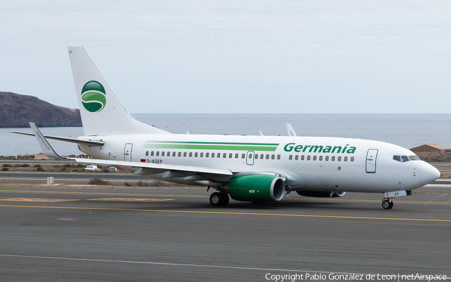 Germania Boeing 737-75B (D-AGEP) | Photo 339668