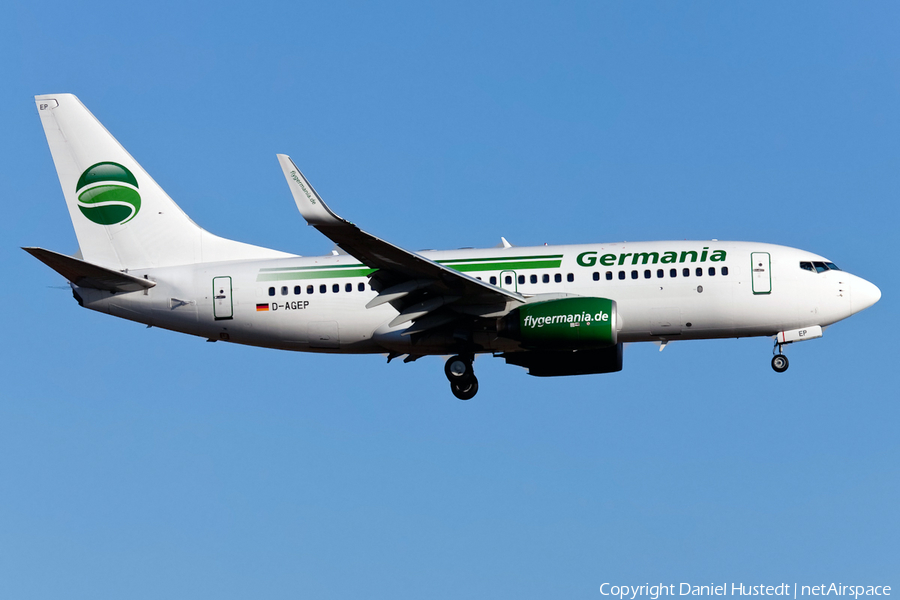 Germania Boeing 737-75B (D-AGEP) | Photo 513059