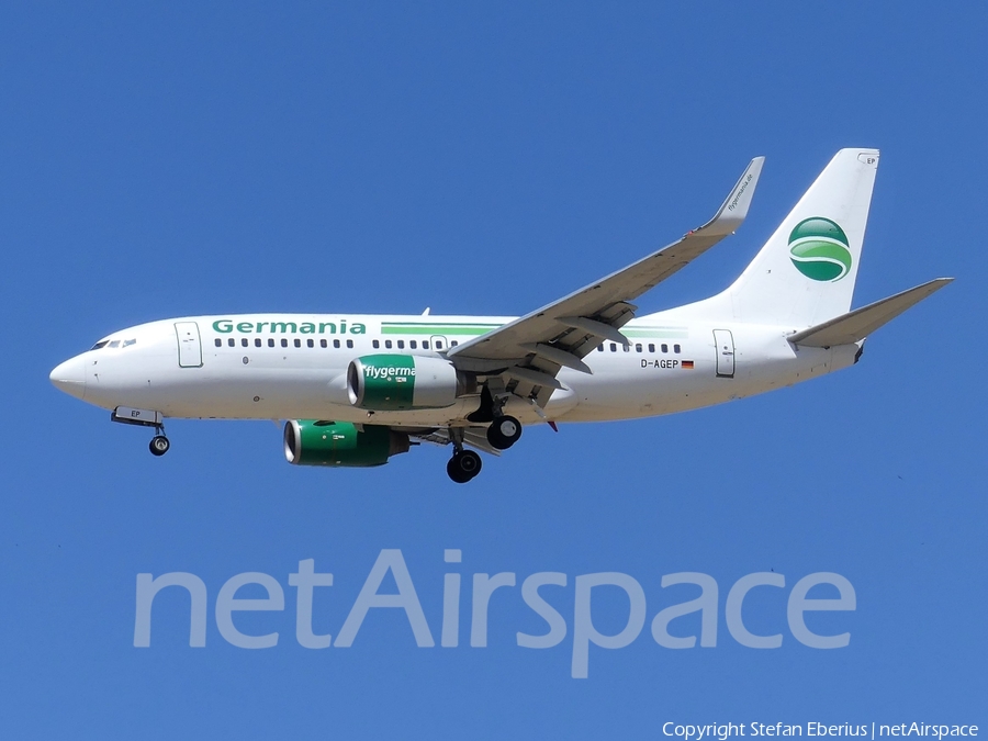 Germania Boeing 737-75B (D-AGEP) | Photo 256064