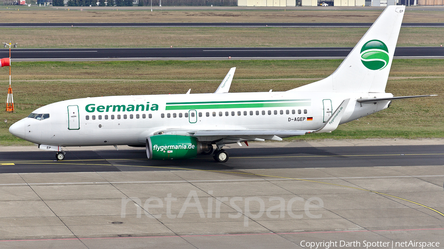 Germania Boeing 737-75B (D-AGEP) | Photo 260955