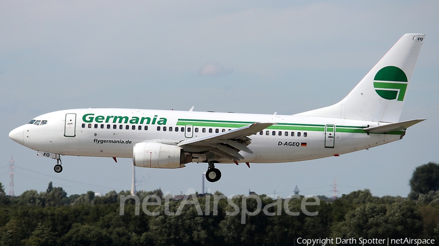 Germania Boeing 737-75B (D-AGEQ) | Photo 206884