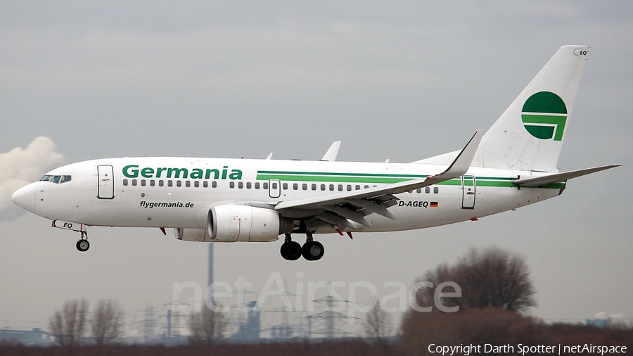 Germania Boeing 737-75B (D-AGEQ) | Photo 207968