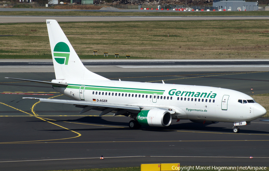 Germania Boeing 737-75B (D-AGER) | Photo 120675