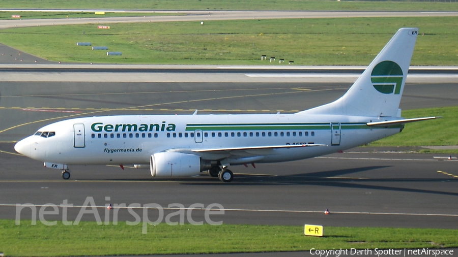 Germania Boeing 737-75B (D-AGER) | Photo 137380