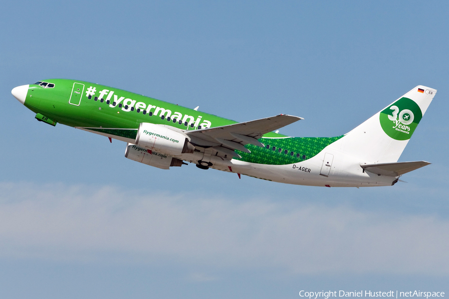 Germania Boeing 737-75B (D-AGER) | Photo 489476