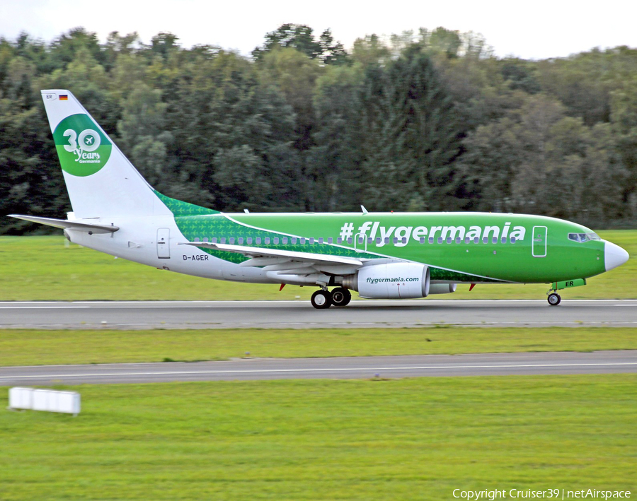 Germania Boeing 737-75B (D-AGER) | Photo 192919