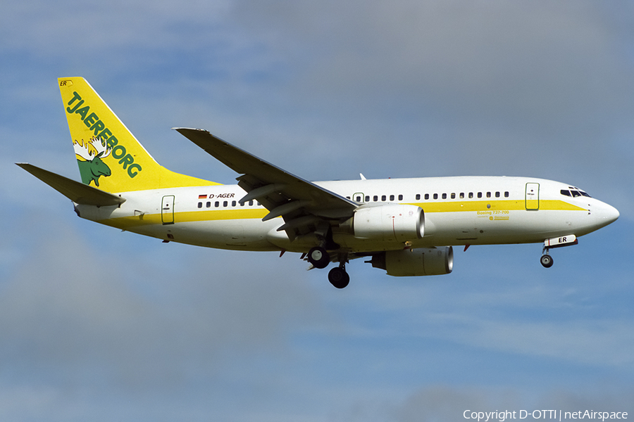 Germania Boeing 737-75B (D-AGER) | Photo 411990