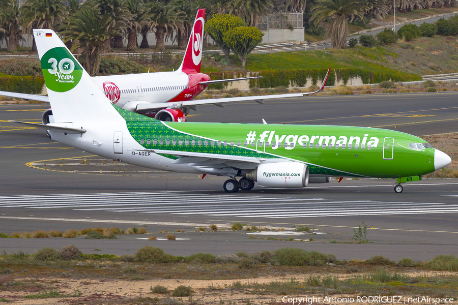 Germania Boeing 737-75B (D-AGER) | Photo 123161