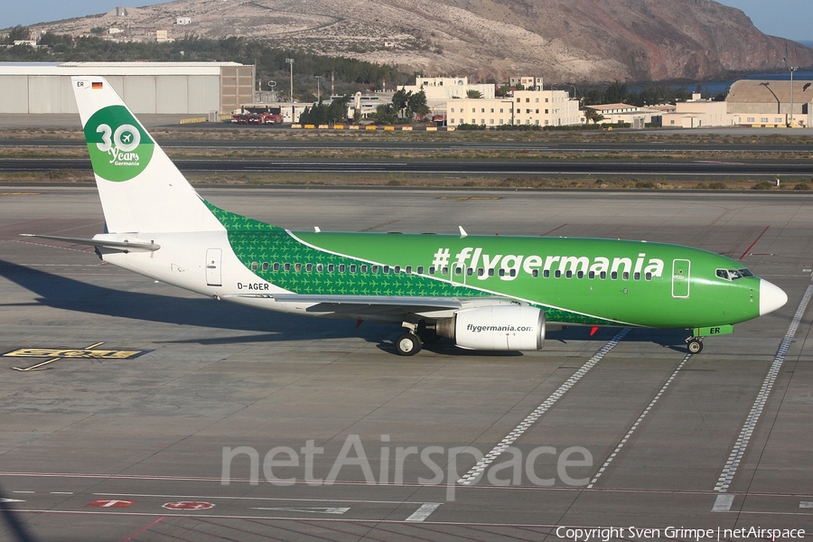 Germania Boeing 737-75B (D-AGER) | Photo 155624