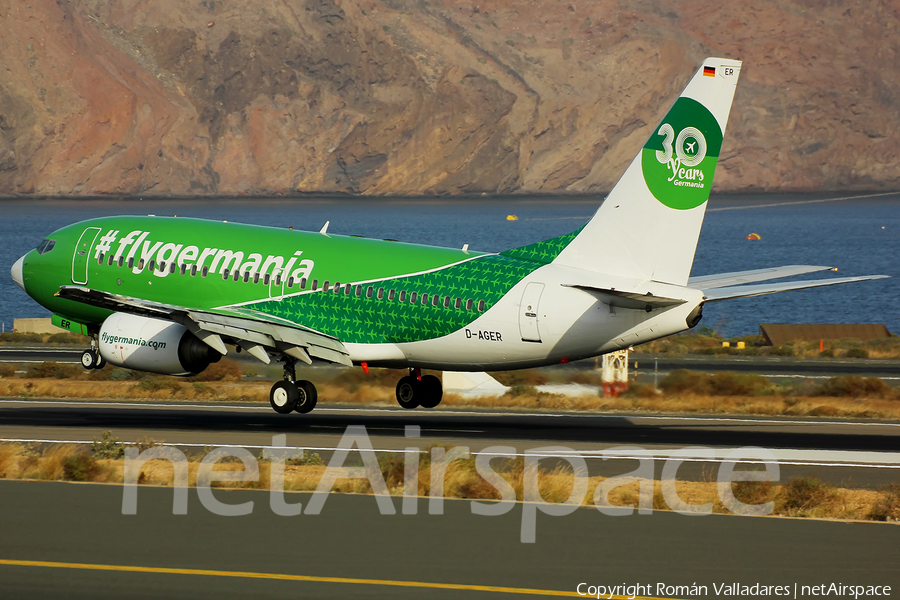 Germania Boeing 737-75B (D-AGER) | Photo 450867