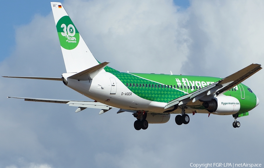 Germania Boeing 737-75B (D-AGER) | Photo 519354