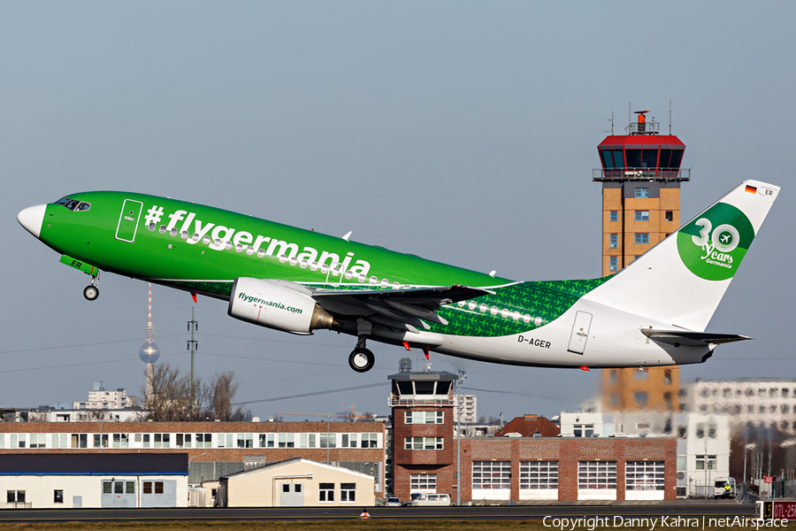 Germania Boeing 737-75B (D-AGER) | Photo 99210