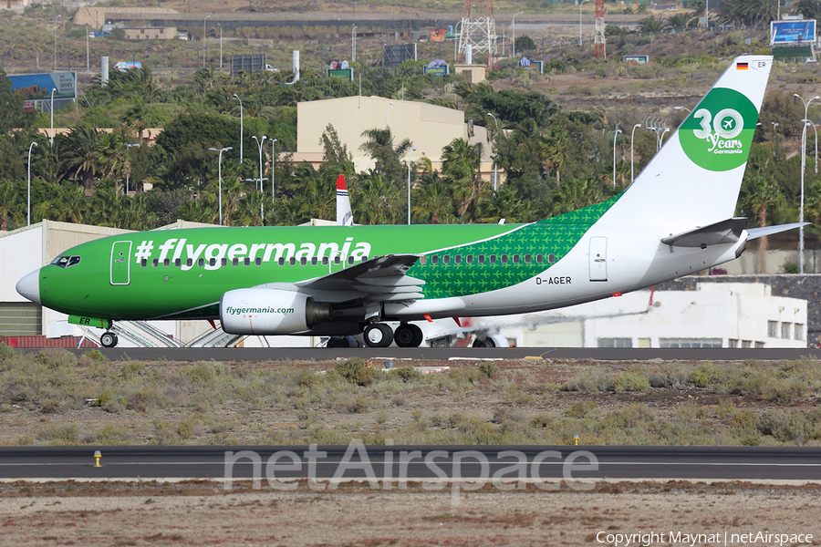 Germania Boeing 737-75B (D-AGER) | Photo 242004