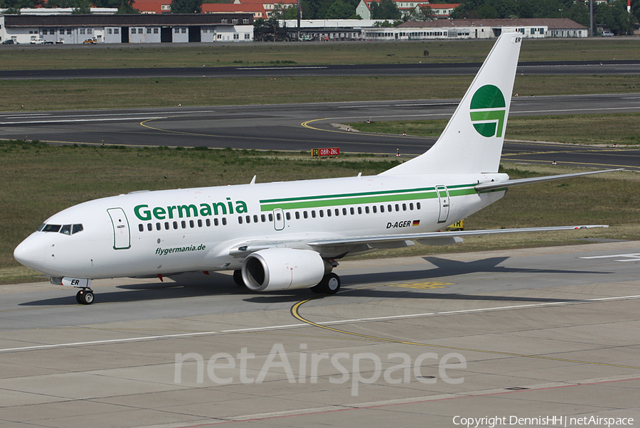 Germania Boeing 737-75B (D-AGER) | Photo 387969