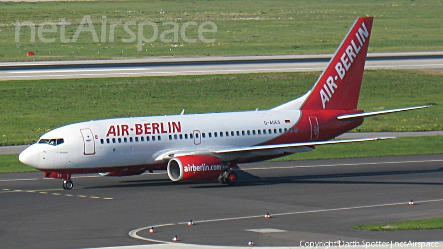 Air Berlin Boeing 737-75B (D-AGES) | Photo 137381