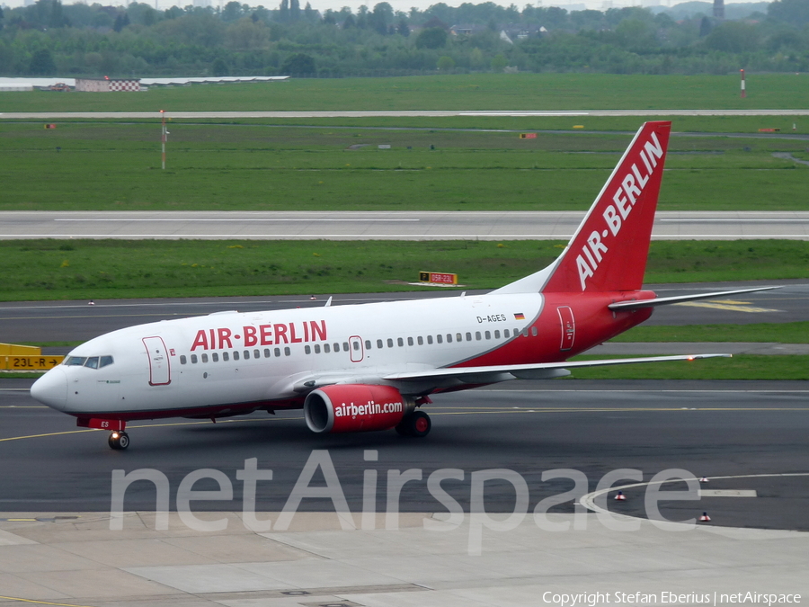 Air Berlin Boeing 737-75B (D-AGES) | Photo 492685