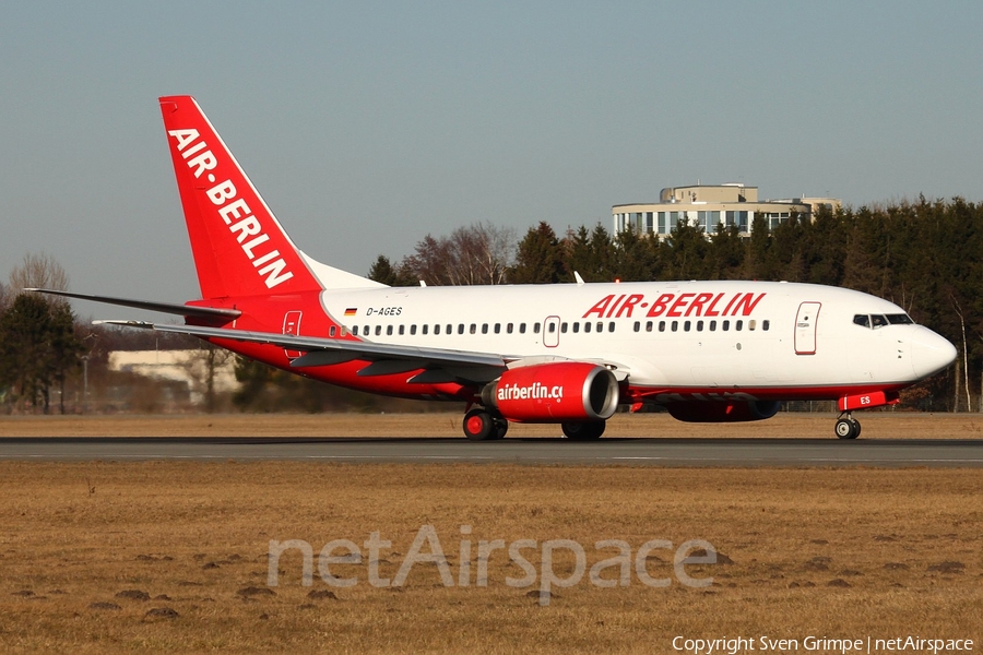 Air Berlin Boeing 737-75B (D-AGES) | Photo 19985