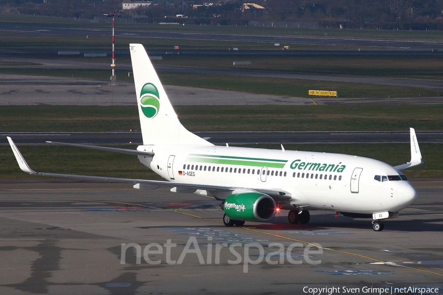 Germania Boeing 737-75B (D-AGES) | Photo 43518
