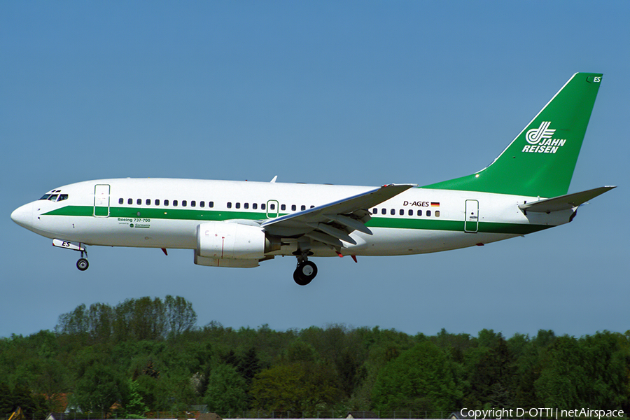 Germania Boeing 737-75B (D-AGES) | Photo 396694