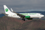 Germania Boeing 737-75B (D-AGES) at  Tenerife Sur - Reina Sofia, Spain