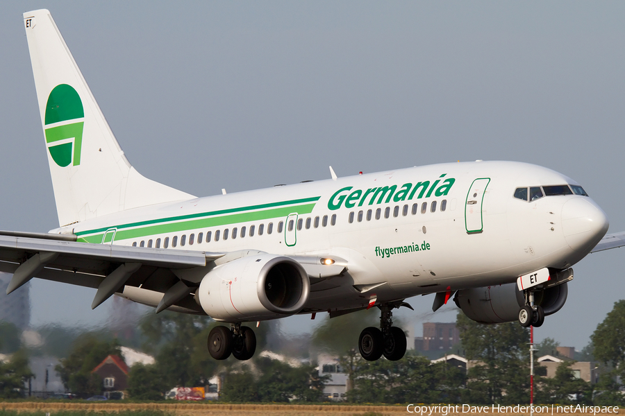 Germania Boeing 737-75B (D-AGET) | Photo 12249